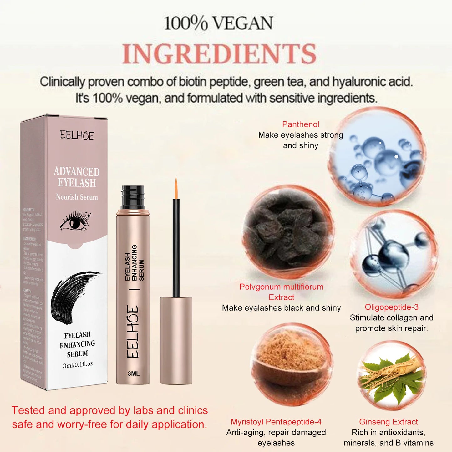 Heat Protectant Eyelash Serum