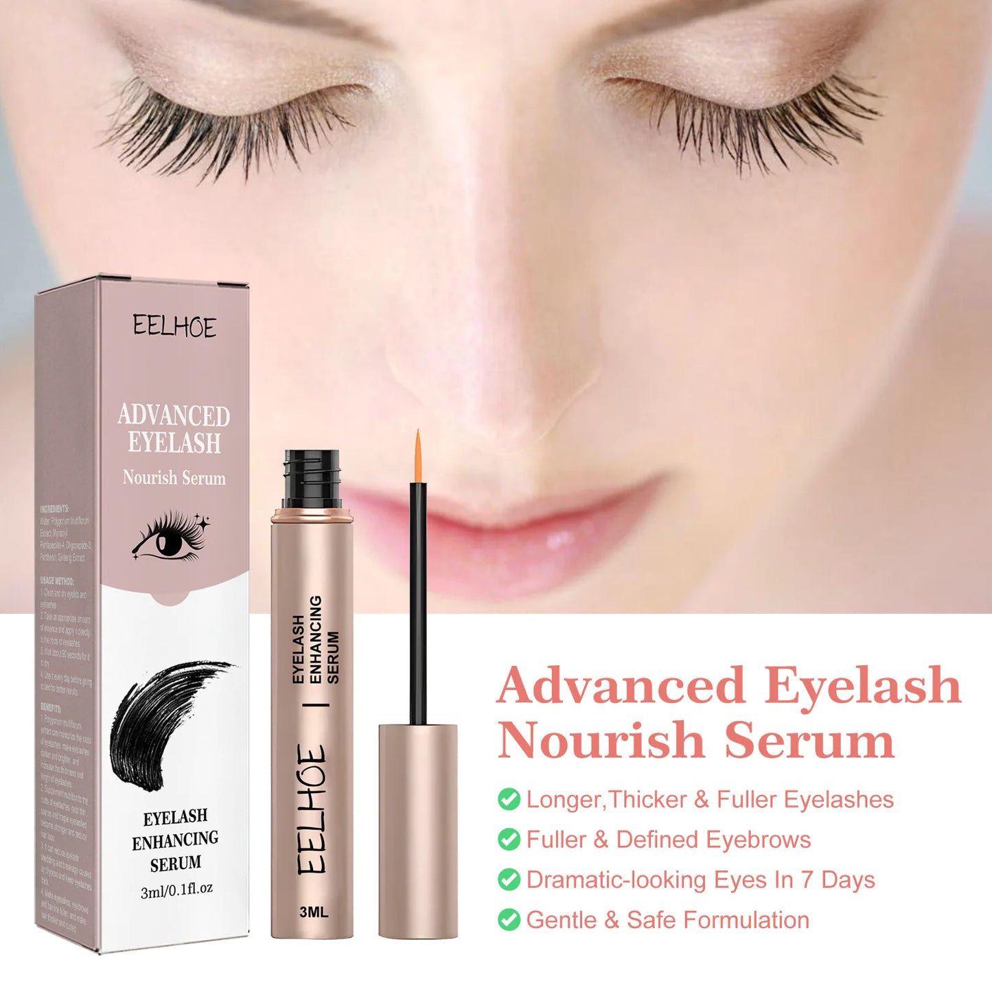 Heat Protectant Eyelash Serum
